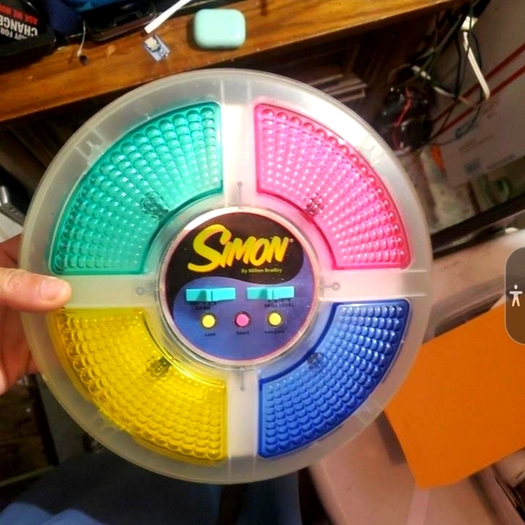 1997 Vintage SIMON SAYS Memory Game/Toy by Milton Bradley #4850 WORKS - Picture 2 of 5